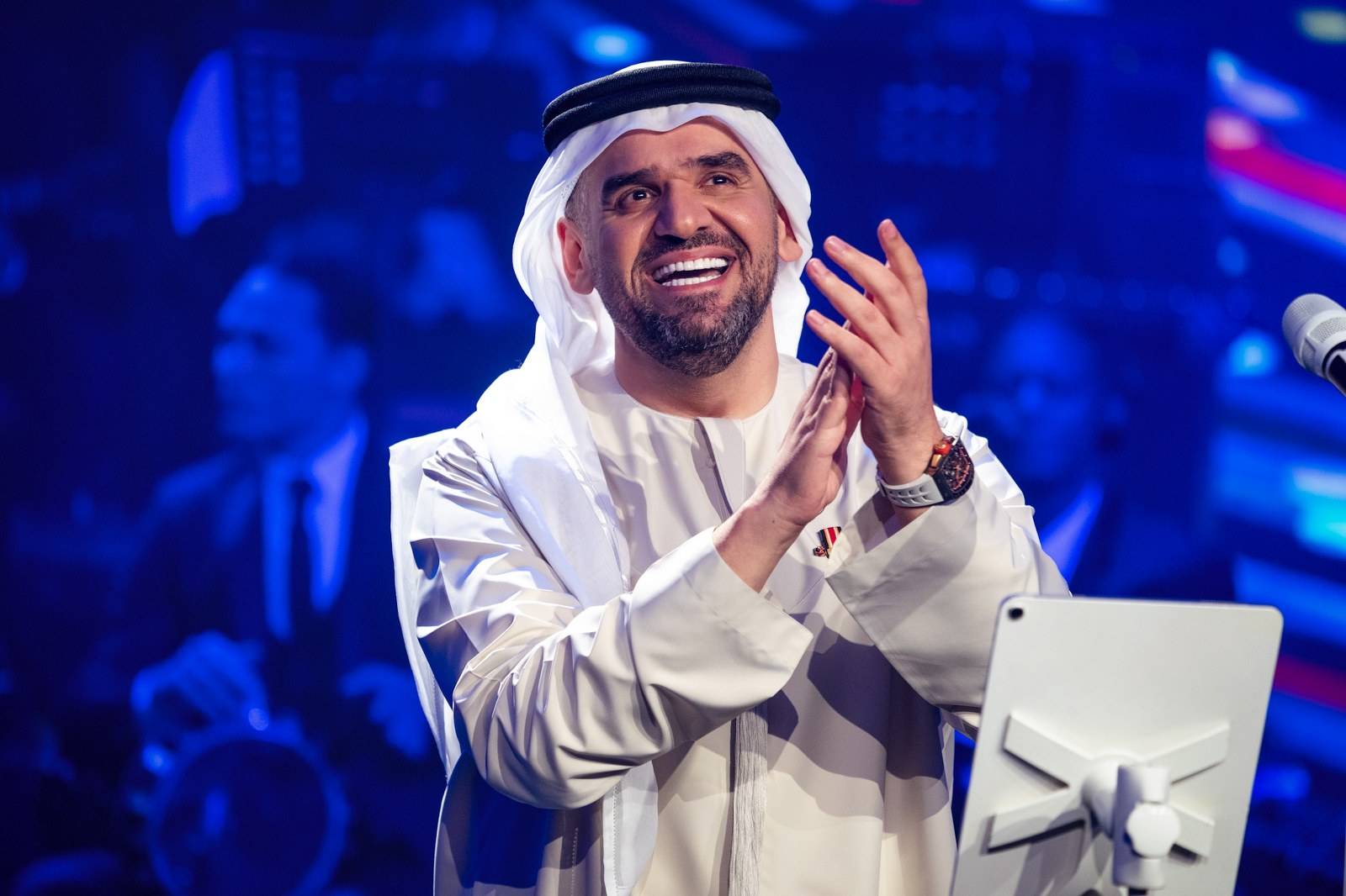 حسين الجسمي يعرب عن إعجابه بالنسخة الخامسة من منصة "اصنع في الإمارات"