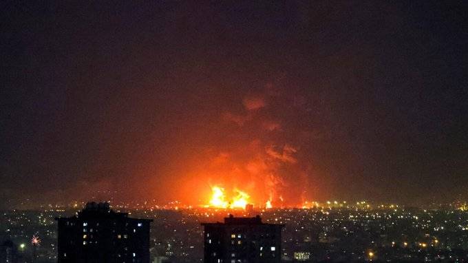 دوي انفجارات في محيط بندر عباس وجزيرة قشم جنوبي إيران