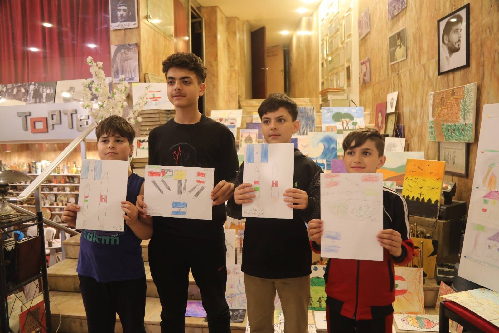 براعم لبنان وغزة يرسمون الأمل… ويتمسّكون بالأرض والهويّة
