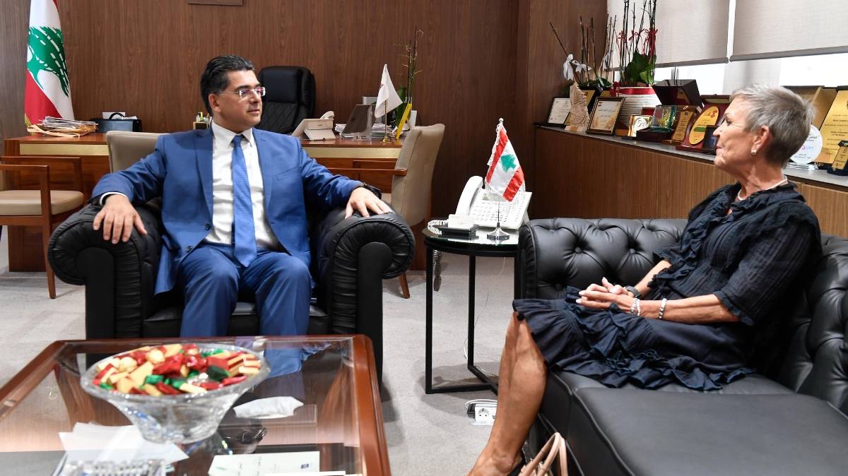 مرقص يسلّم سفيرة فنلندا مذكرة احتجاج على استهداف الإعلاميين