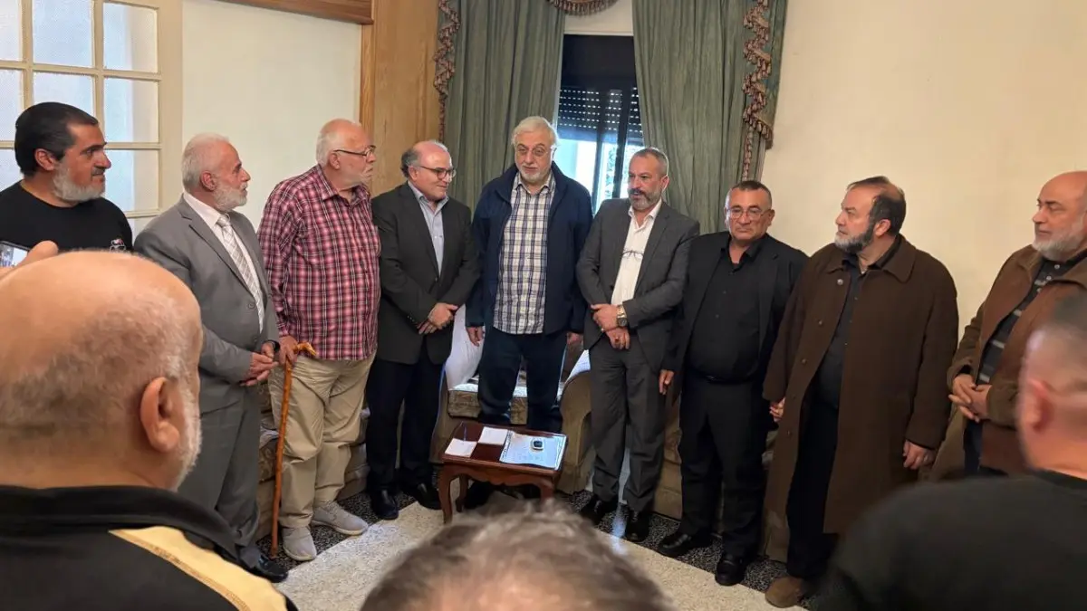 الصمد مستقبلاً وفد الأحزاب والقوى الوطنية: لن يتمكن العدو الإسرائيلي من إخضاعنا !