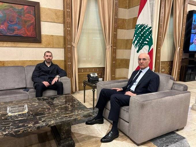 الحجار والخير يبحثان قانون العفو العام والمستجدات الداخلية