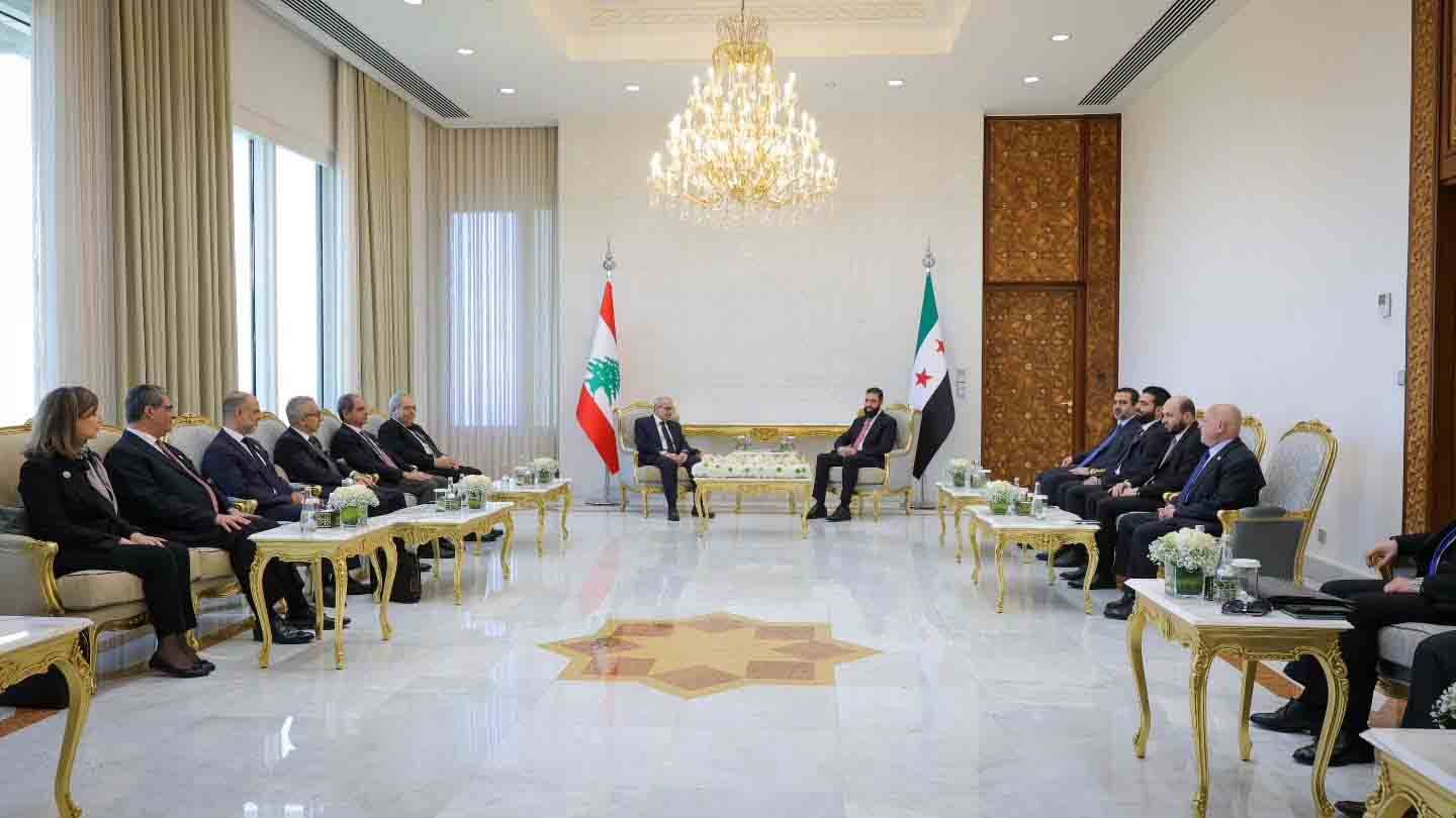 لقاء سوري - لبناني: الأرفع منذ أواخر 2024
