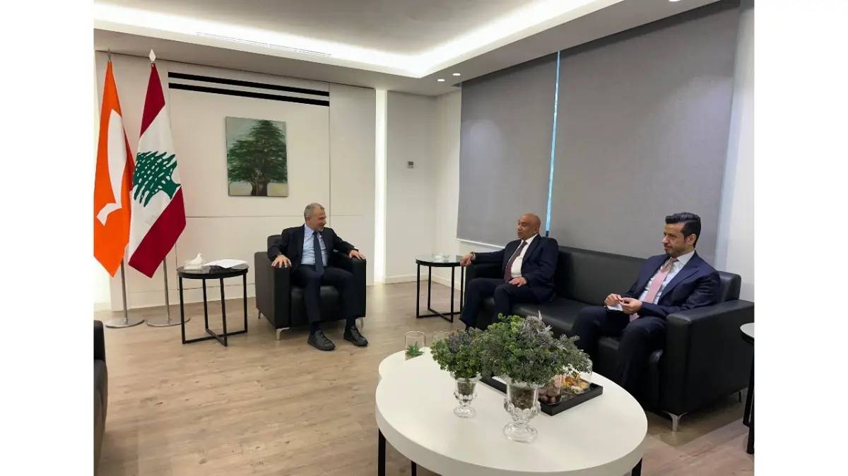 باسيل يستقبل السفير الكويتي في زيارة تعارفية