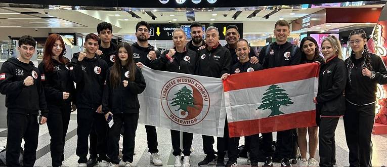 بعثة الاتحاد اللبناني للووشو كونغ فو الى بطولة ايطاليا الدولية
