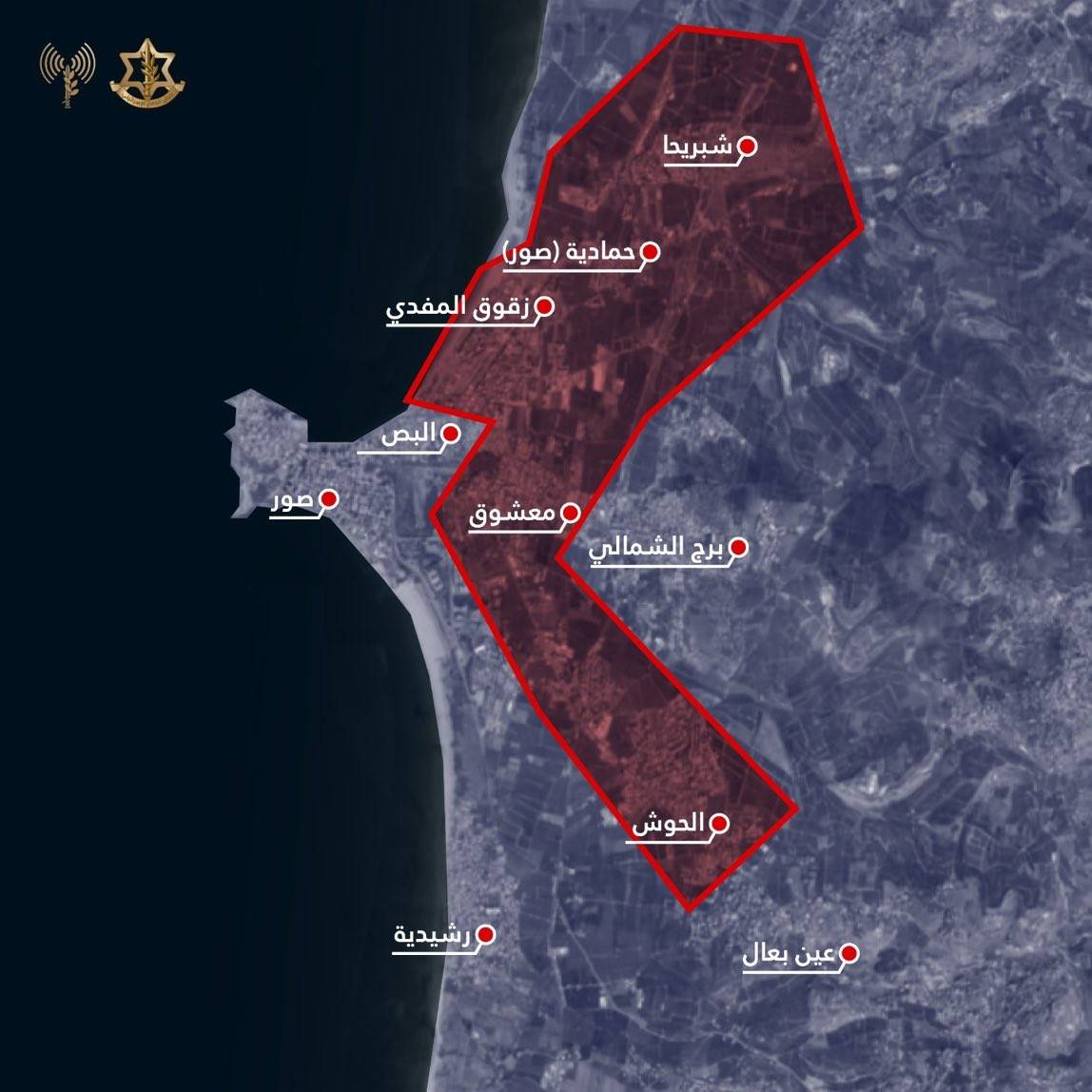 تهديد اسرائيلي جديد لعدد من القرى الجنوبية