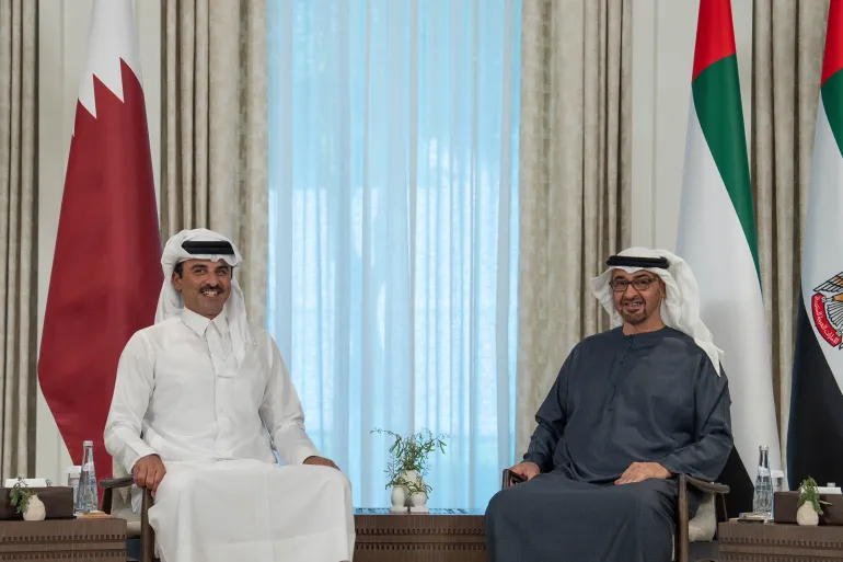قطر والإمارات تؤكدان تعزيز التنسيق ودعم الأمن الإقليمي والدولي