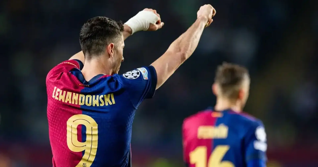 بعد 4 مواسم و3 بطولات… ليفاندوفسكي يودع برشلونة