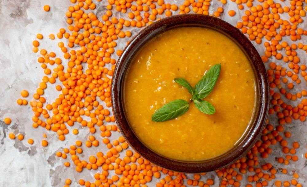 شوربة العدس خيار مثالي للحمية الغذائية!