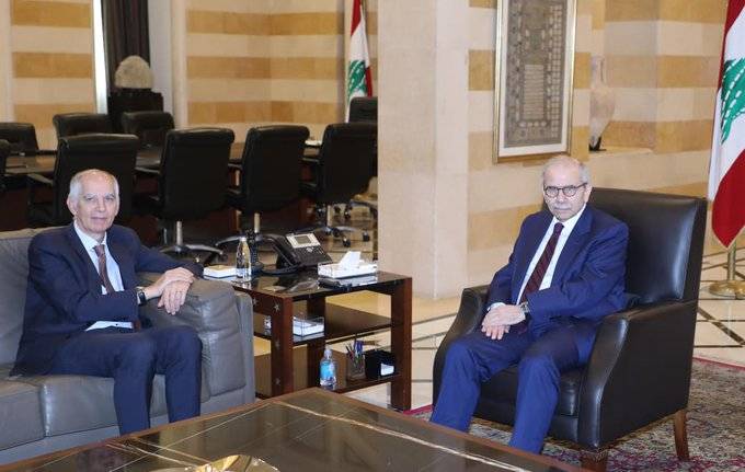 سلام بحث مع ماغرو في مرحلة ما بعد "اليونيفيل"