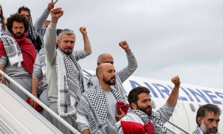 ناشط جزائري في “أسطول الصمود”: تعرضنا للضرب والاختطاف على يد "إسرائيل"
