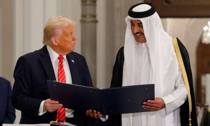 أمير قطر يبحث مع ترامب مساعي تثبيت التهدئة وخفض التصعيد