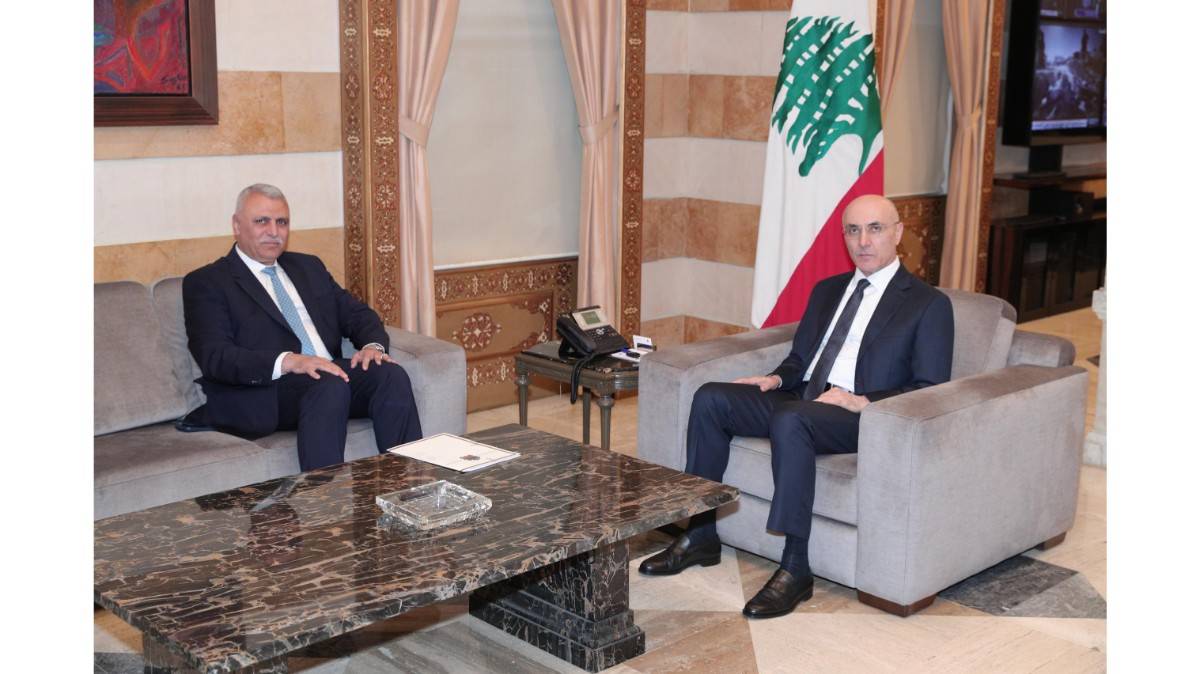 شقير يطلع الحجار على عمل الأمن العام ونتائج زياراته الخارجية