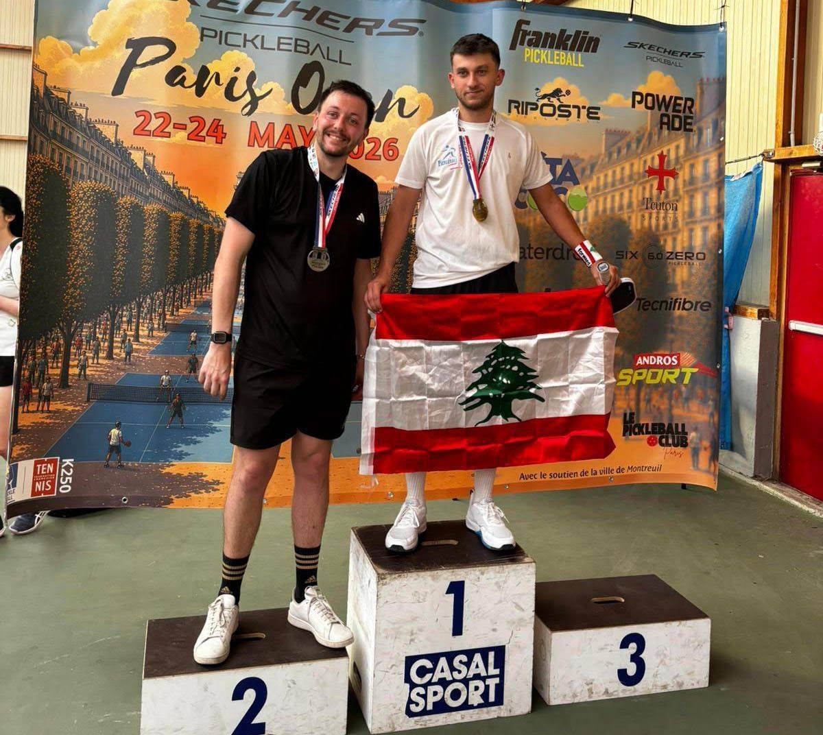 دورة باريس المفتوحة في الـ"بيكل بول": ميدالية ذهبية للبطل ايلي كرم