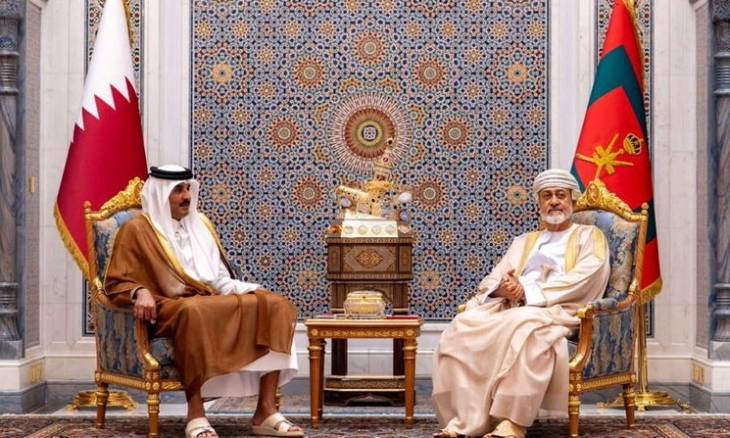قطر وعُمان تؤكدان أهمية الحلول السلمية لحفظ استقرار المنطقة