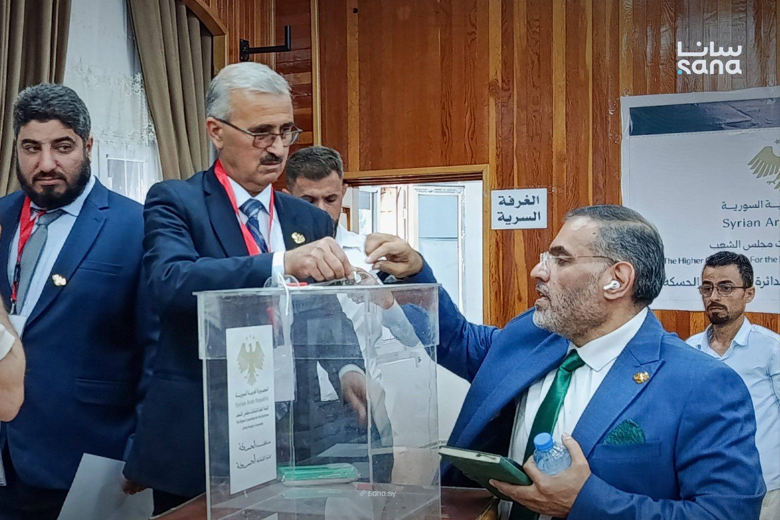إغلاق صناديق الاقتراع في انتخابات مجلس الشعب شمال شرقي سوريا