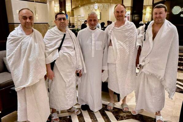 دريان يلتقي رئيس هيئة رعاية الحج والعمرة خلال تأدية مناسك الحج