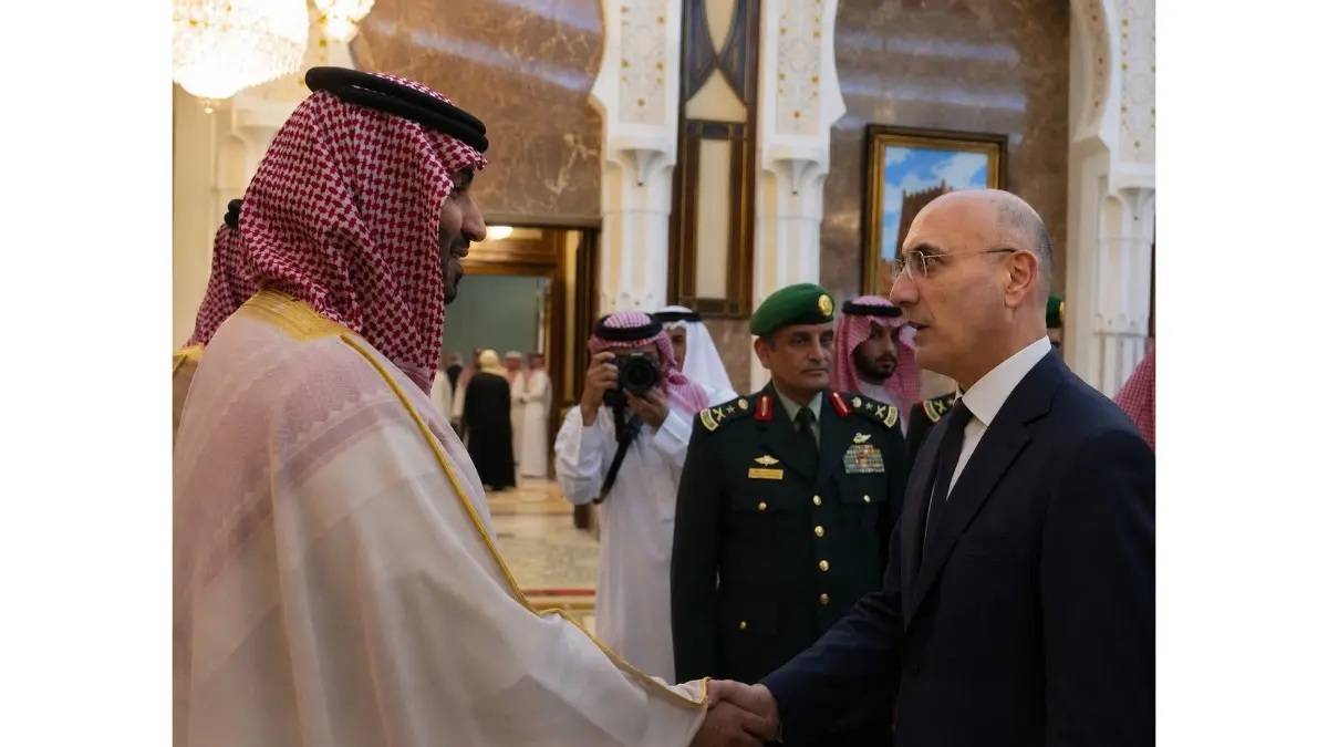 الحجار يشارك في لقاء ولي العهد السعودي لكبار ضيوف الحج في مكة