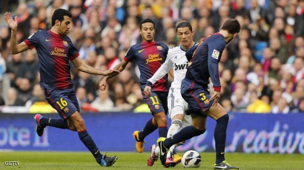 الكلاسيكو برشلونة ريال  ميسي نيمار ضد رونالدو بيل اليوم 