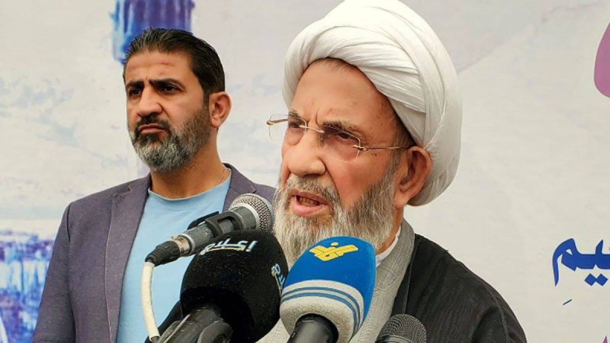 الشيخ يزبك: مطالبنا وقف شامل لإطلاق النار وانسحاب الاحتلال من كامل الأراضي