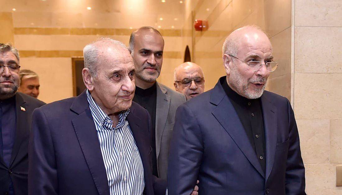 بري وقاليباف يبحثان التصعيد في لبنان.. وتنويه بدور إيران في إنهاء الحرب