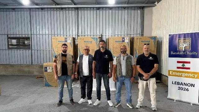 هبة من جمعية "سويس بركة الخيرية" لدعم مراكز الإيواء عبر وزارة الدفاع