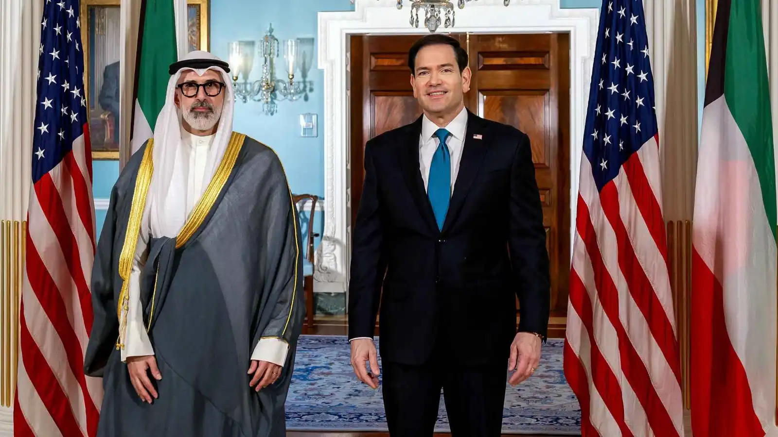 الكويت وواشنطن تدينان الهجمات الإيرانية وتؤكدان تعزيز الشراكة الاستراتيجية