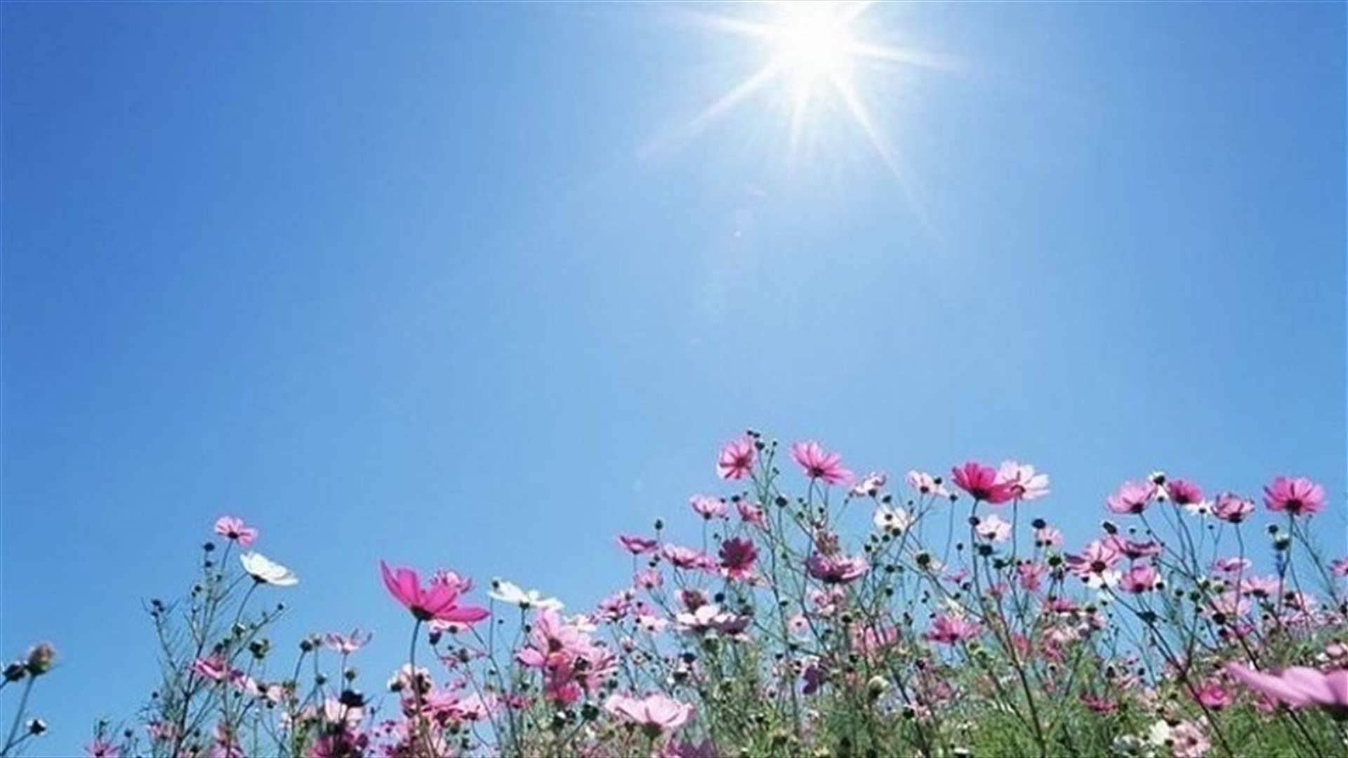 طقس ربيعي يسيطر على لبنان.. إليكم التفاصيل