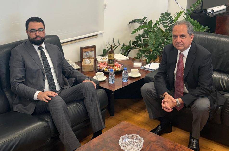 الصدي يتابع ملفات الغاز والطاقة مع وفد IFC والقائم بالأعمال السوري