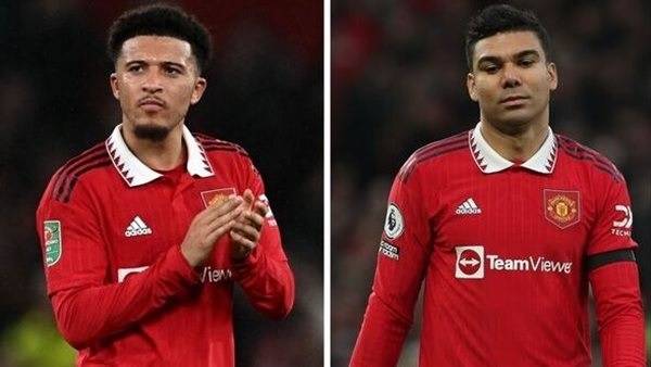 نهاية المشوار.. مانشستر يونايتد يودع كاسيميرو وسانشو
