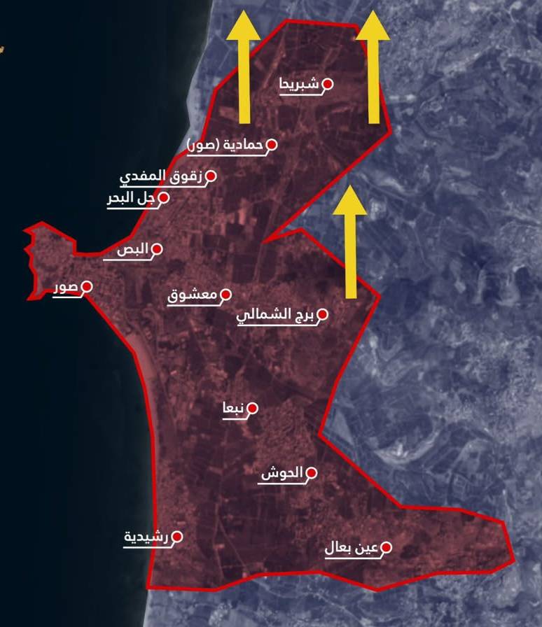 جيش الإحتلال يهدّد سكان مدينة صور