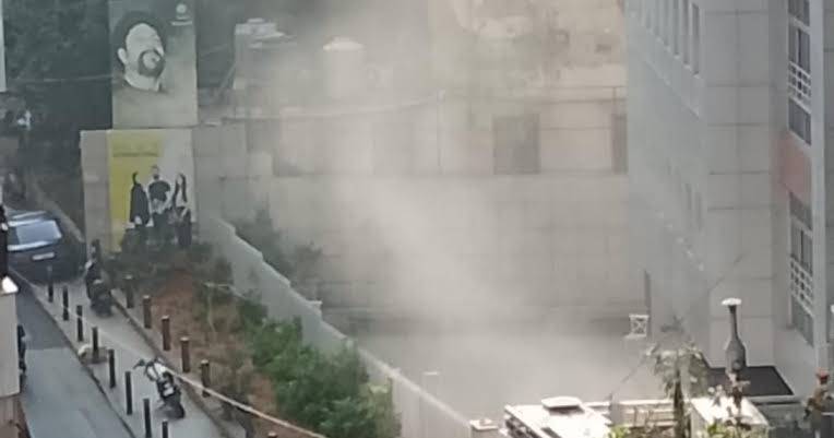 بالفيديو: حريق داخل حرم "LIU" في بيروت… وإخلاء عاجل للطلاب