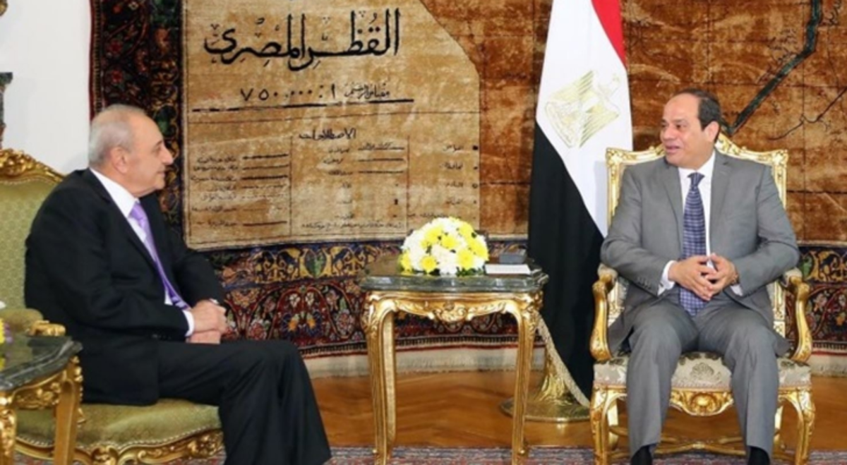 السيسي هنّأ بري بالعام الهجري الجديد