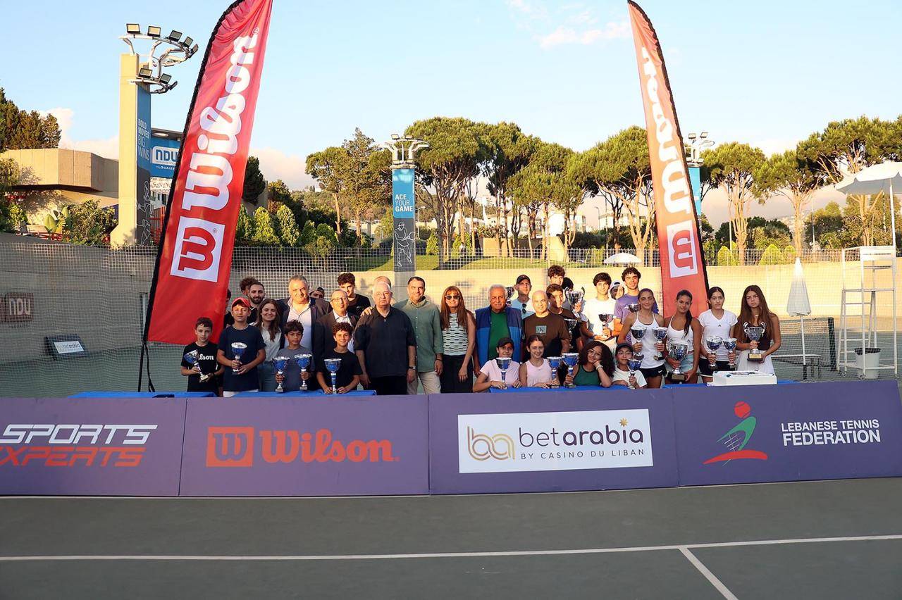 إختتام حاشد لدورة NDU Tennis Academy: لقب الرجال لرامي صولي والسيدات لليانا الصمد