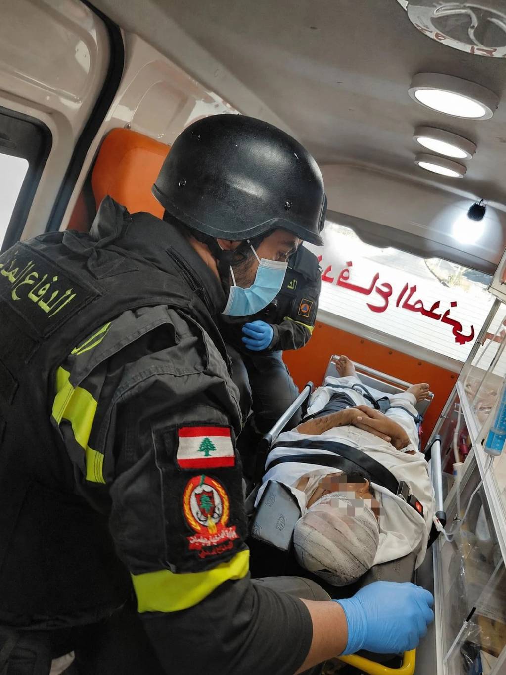 الدفاع المدني يعلن حصيلة عملياته في النبطية