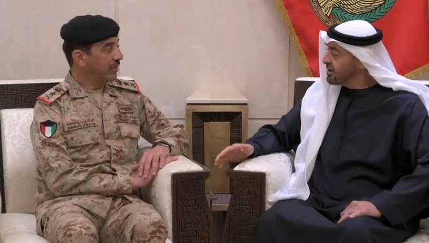 الإمارات والكويت تبحثان تعزيز التنسيق العسكري والأمني