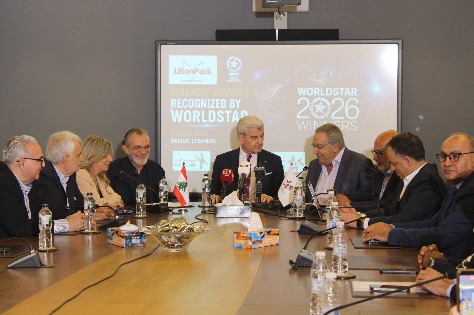 لقاء تكريمي في جمعية الصناعيين: لبنان يحصد 8 جوائز عالمية في WorldStar 2026