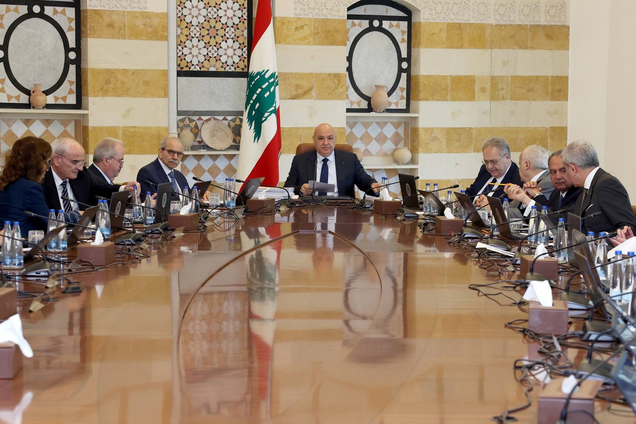 الرئيس عون من مجلس الوزراء: وحدة اللبنانيين أقوى سلاح... وعلينا التحضير لإعادة الإعمار