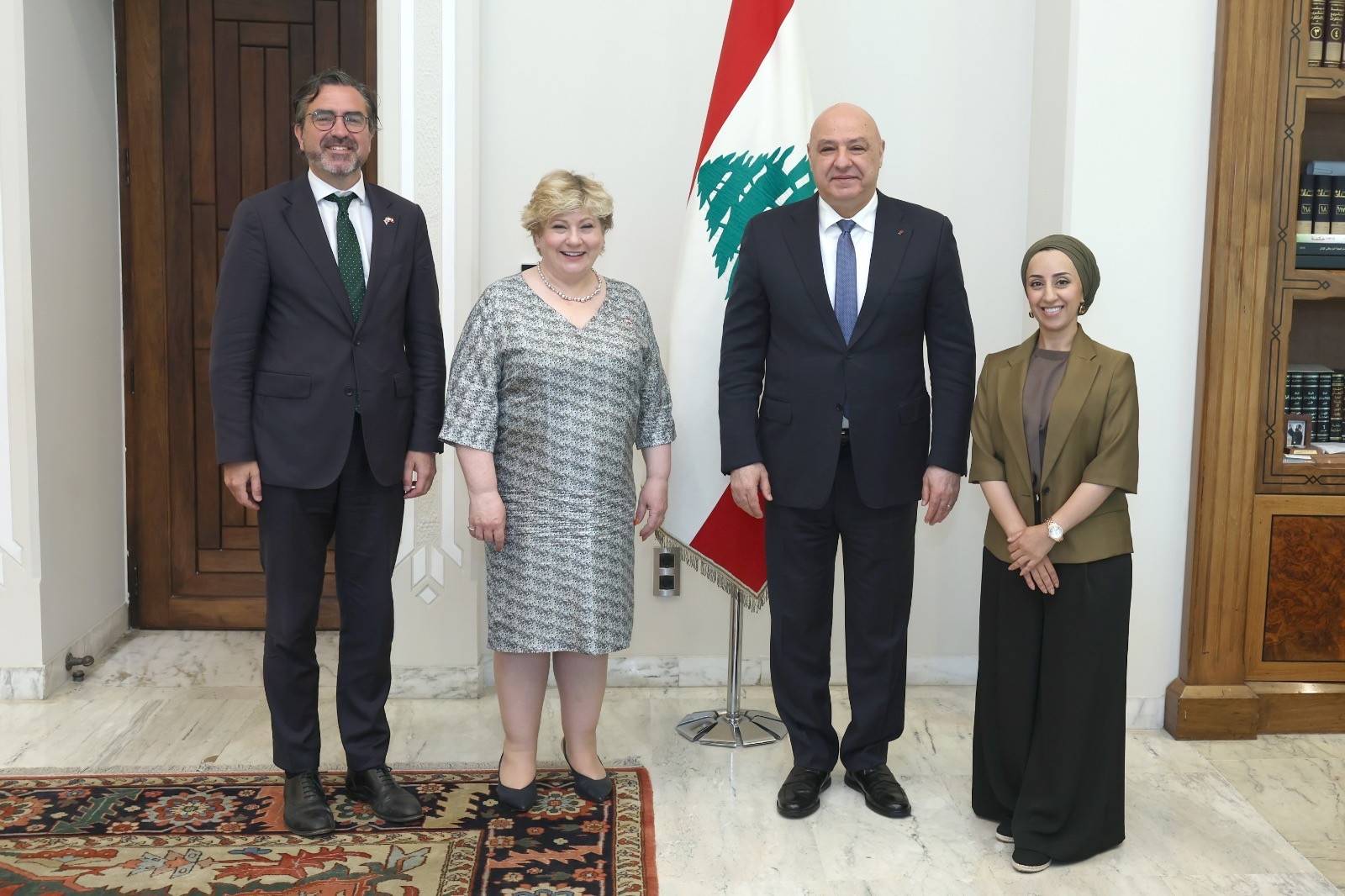 لجنة الشؤون الخارجية في مجلس العموم البريطاني تختتم جولة في لبنان