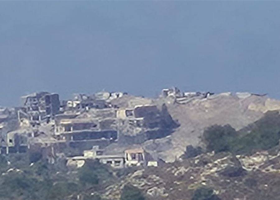 تفجيرات الاحتلال تضرر منازل في مجدل زون والمنصوري