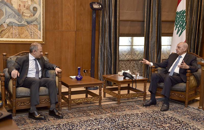 باسيل: نتفق مع بري على رفض الفتنة ودعم المؤسسة العسكرية