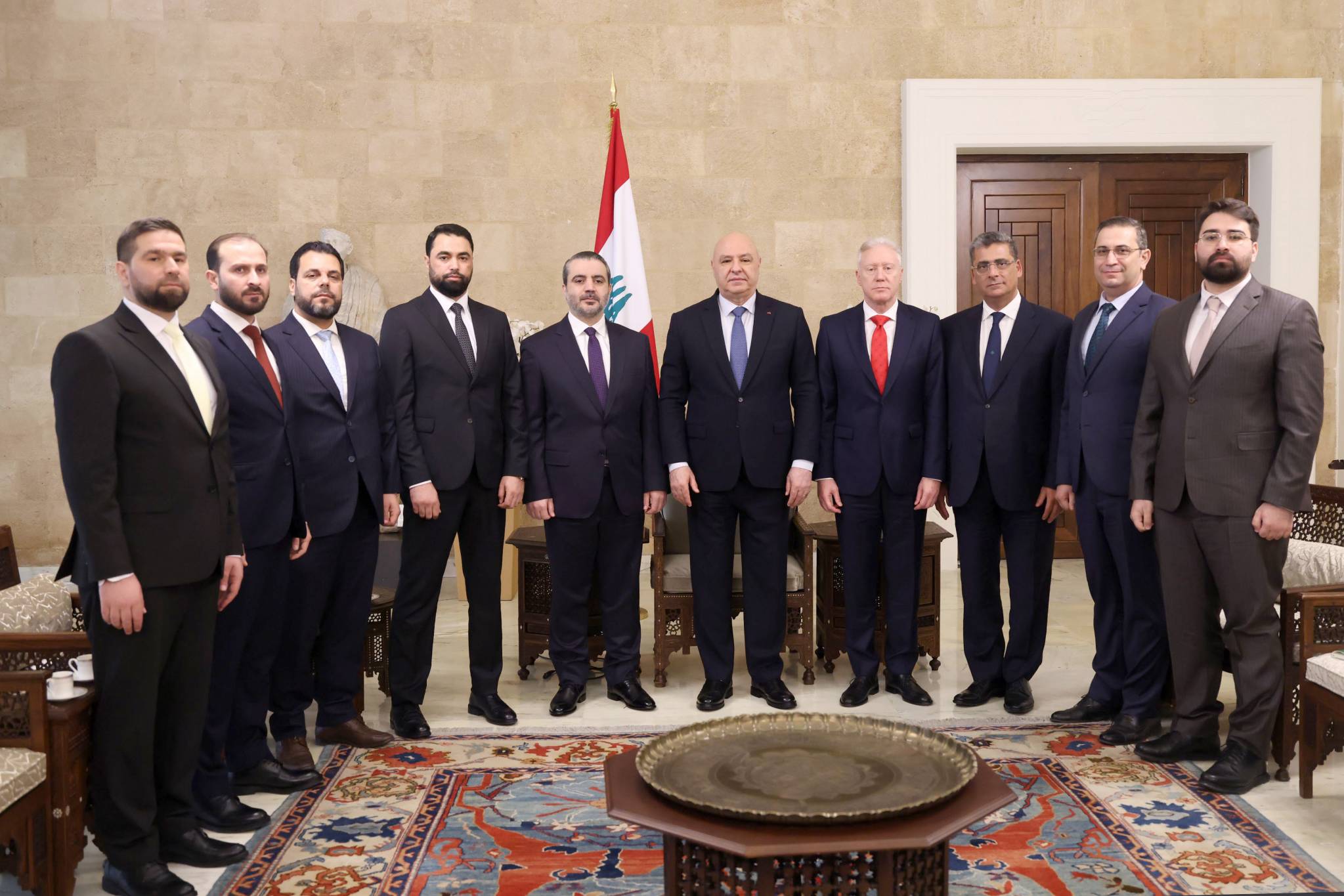 زيارة الشيباني: انفتاح سوري شامل على لبنان
طمأنة من بعبدا وانفتاح على «الثنائي» ودعوة لمواجهة التحديات