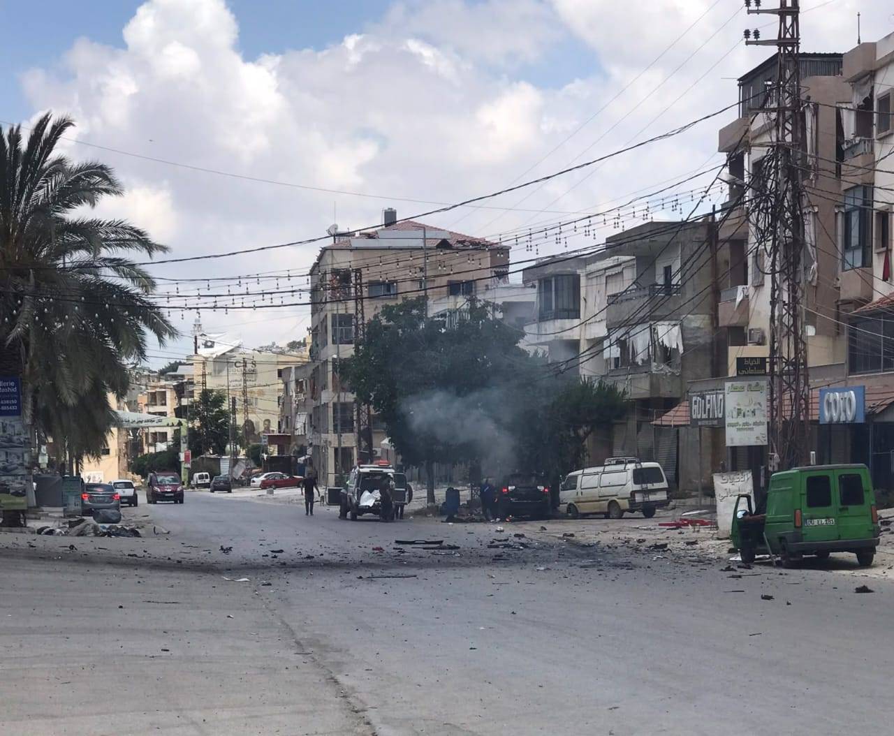 مسيرة إسرائيلية تستهدف سيارة في النبطية الفوقا