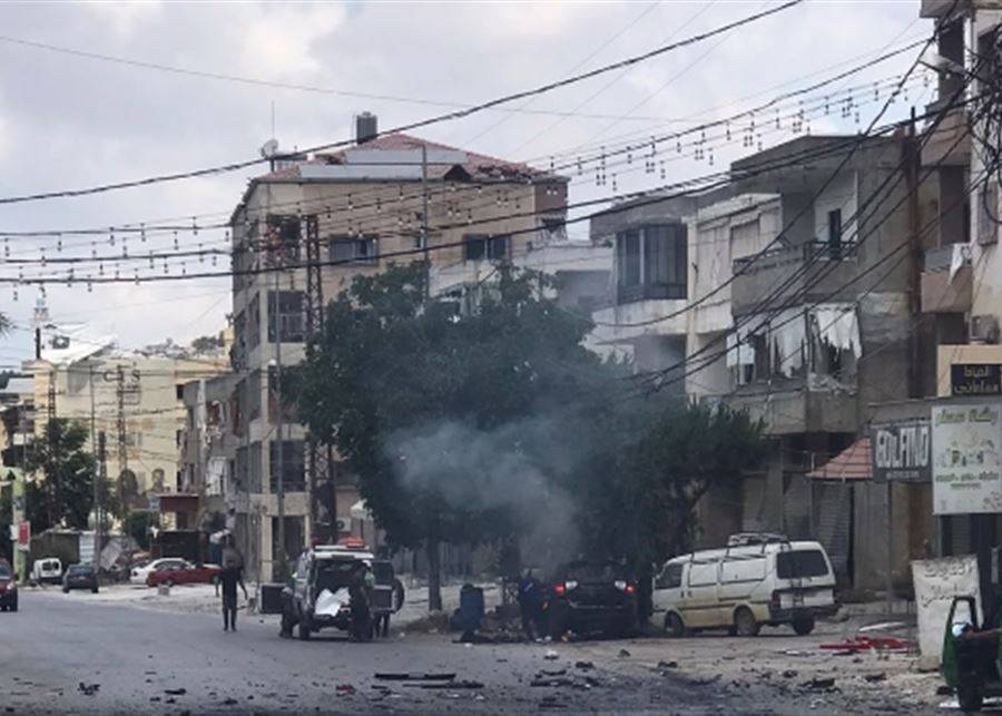 سقوط 4 شهداء في استهداف سيارة على طريق النبطية الفوقا