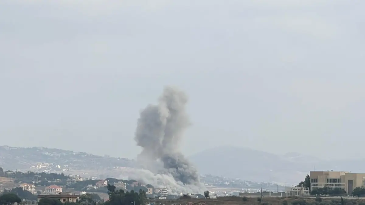غارة إسرائيلية بين كفرتبنيت والنبطية الفوقا..وتفجير في بنت جبيل