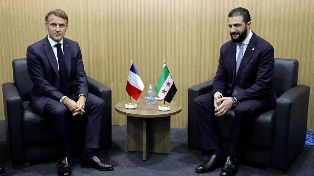 ماكرون في دمشق... الشرع يشيد بالدور الفرنسي ويعلن تعاونًا واسعًا