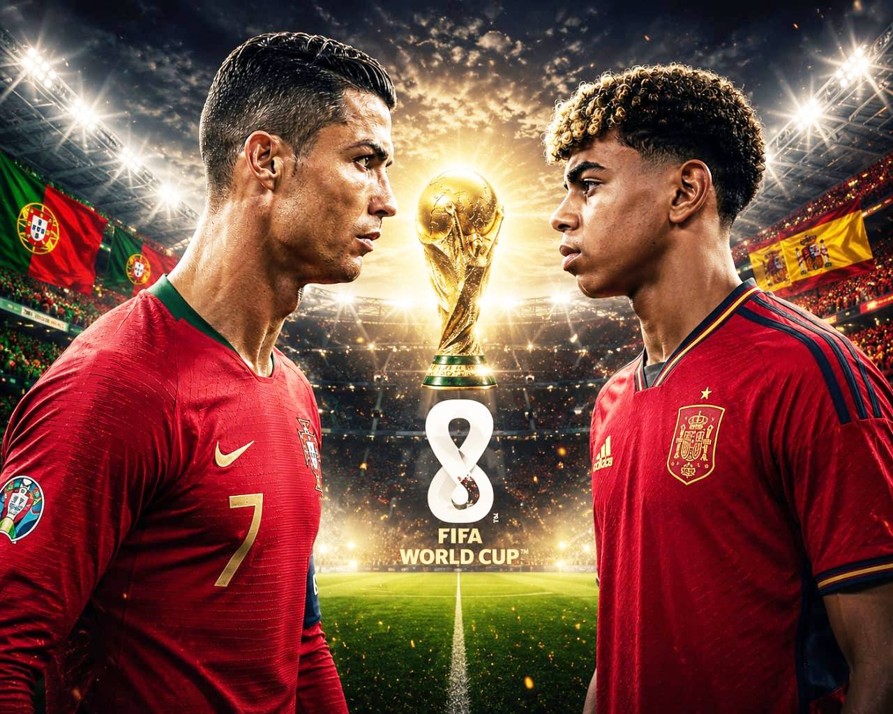 مونديال 2026: نهائي مبكر بين اسبانيا والبرتغال