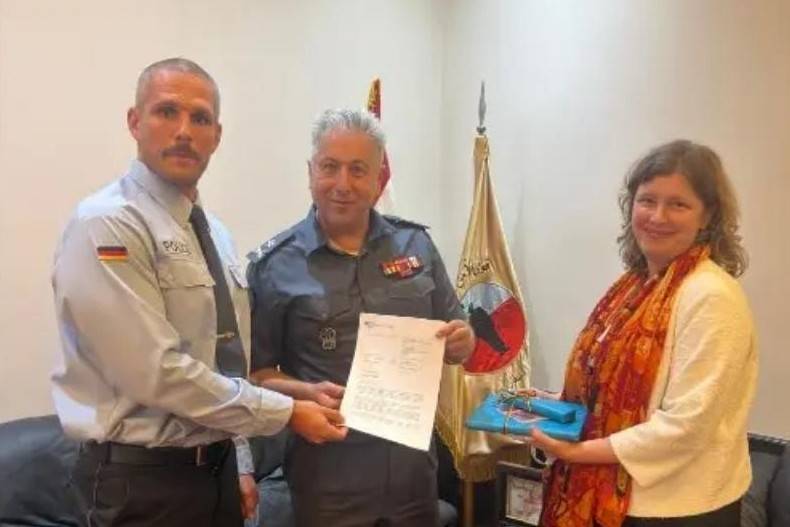 القائمة بأعمال السفارة الألمانية تشيد بدور جهاز أمن السفارات في لبنان