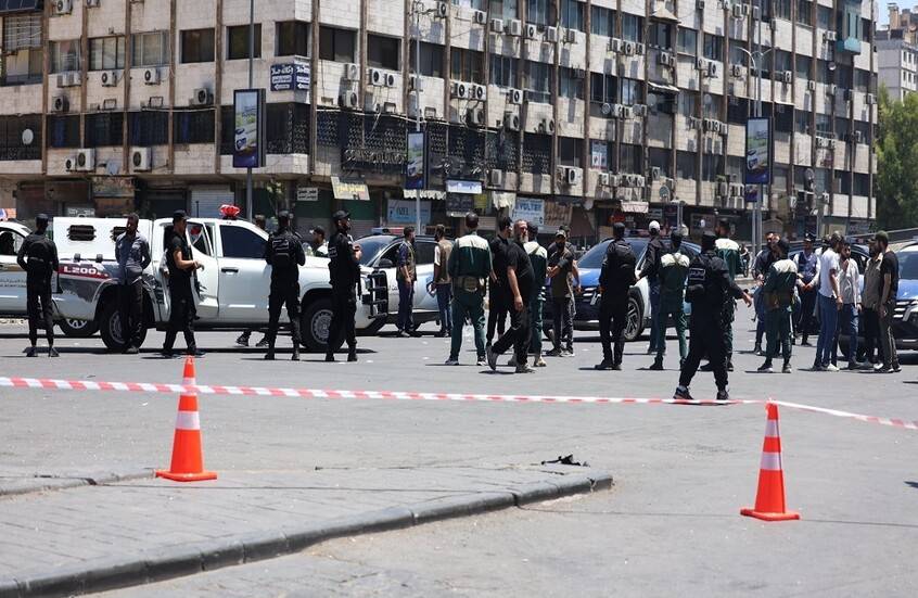 حصيلة تفجيري دمشق يوم أمس: قتيل و36 مصابًا