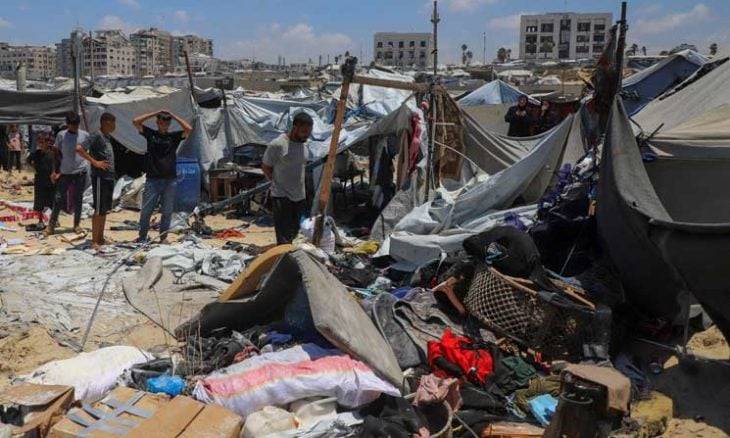 استشهاد طفل وإصابة سيدة في خروقات إسرائيلية بغزة
